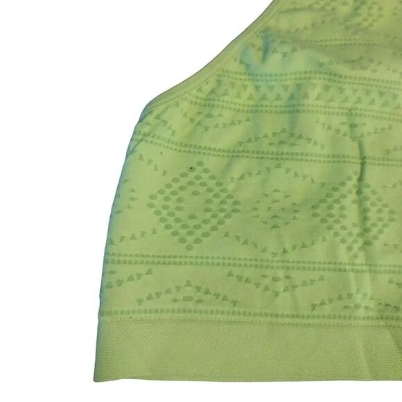 Victoria's Secret 2016 Neon High Neck Strappy Textured Bralette Small - Picture 3 of 14